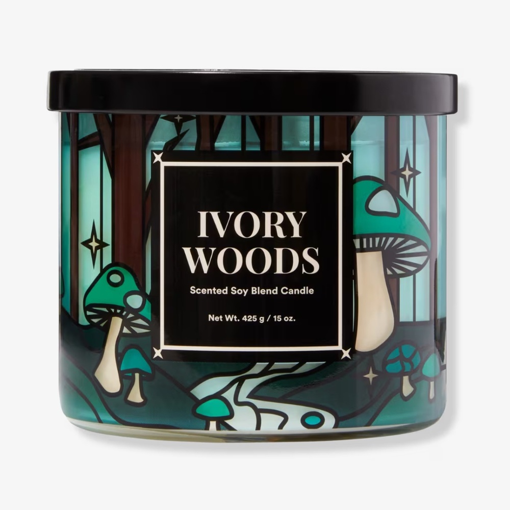 Ulta Beauty Ivory Woods 3-Wick Scented Candle 15oz